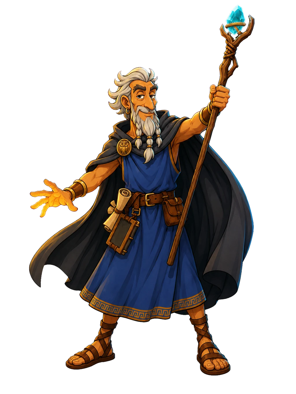 The Wizard of GPT casting an organization spell
